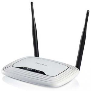 TP-LINK TL-WR841N, N router, Wireless 2,4Ghz, 300Mbps, 2x fixní antena