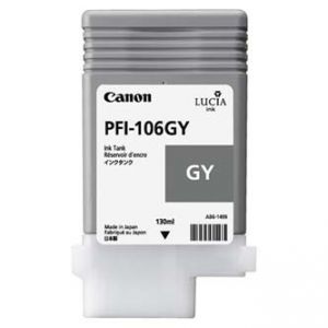 CANON originální ink PFI-106GY grey/šedý 130ml 6630B001 CANON iPF-6300
