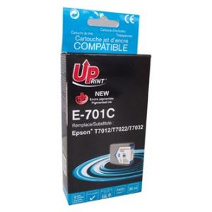 UPRINT kompatibilní ink s T7012 Cyan/Modrý 3200str. 36ml EPSON WorkForce Pro