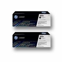 HP originální toner CE410XD, 305X black, 4000 (2x4000)str., HP Color LaserJet Pro M375NW,