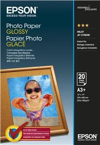 Photo Paper Glossy EPSON A3+ 20 listů
