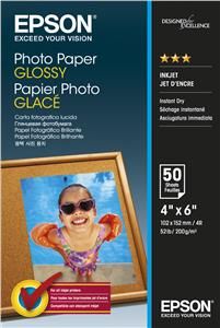 Photo Paper Glossy EPSON 10x15cm 50 listů