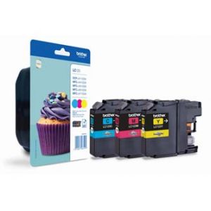 BROTHER originální ink LC-123RBWBP cyan/magenta/yellow, 3*600str. BROTHER MFC-J4510DW,...
