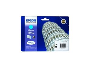 EPSON originální ink C13T79024010, 79XL, XL, cyan, 2000str., 17ml, 1ks, EPSON WorkForce Pr