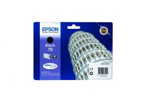 EPSON originální ink C13T79114010, 79, L, black, 900str., 14ml, 1ks, EPSON WorkForce Pro W