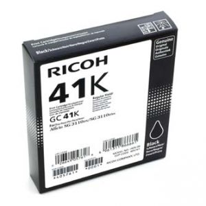 RICOH originální gelová náplň 405761 black, 2500str. GC41HK SG 3110DN, 3110DNw, 3100SN