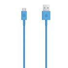 Barevný USB kabel 2.0 microUSB M/M 1m modrý - Pro Mobilní telefony a tablety