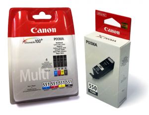 CANON PGI-550 + CLI-551 C/M/Y/BK/GY Multi pack