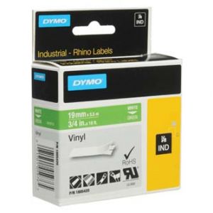 DYMO Originální páska 1805420 bílý tisk/zelený podklad, 5,5m, 19mm