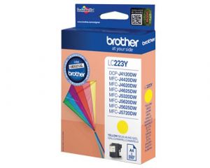 BROTHER originální ink LC-223Y Yellow/Žlutá 600str. BROTHER MFC-J4420DW, MFC-J4620DW