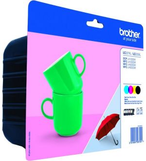 BROTHER originální ink LC-227XLVALBP Set barev CMYK BROTHER MFC-J4420DW, MFC-J4620DW
