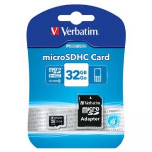 VERBATIM Micro SDHC 32GB 44083 Class 10 pro archivaci dat