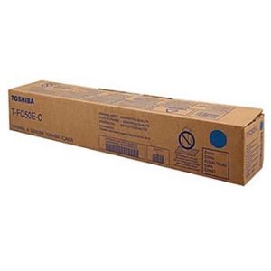 Toshiba originální toner T-FC50EC, cyan, 33600str., 6AJ00000113, 6AJ00000227, Toshiba e-S