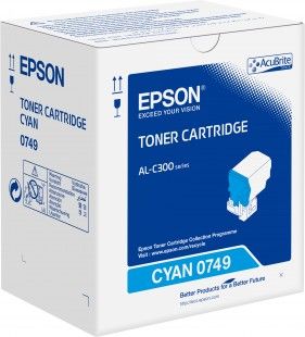 EPSON originální toner C13S050749, cyan, 8800str., EPSON WorkForce AL-C300N