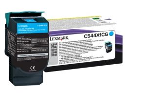 LEXMARK orig. toner pro C544 X544 4K Cyan Extra High Yield RP Toner Cartridge