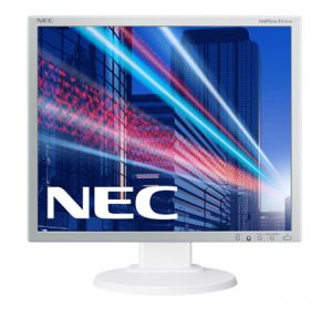 NEC 19" EA193Mi - 1280x1024, IPS, W-LED, 250cd, D-sub, DVI, DP, Repro, stříbrno-bílý