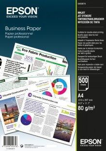 EPSON kancelářské papíry A4 - Business Paper 80g / m2 - 500 listů pro inkoustové tiskárny