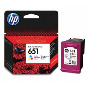 HP originální barevná ink. cartridge No.651 , tri-colour, HP DeskJet 5645 All-in-One