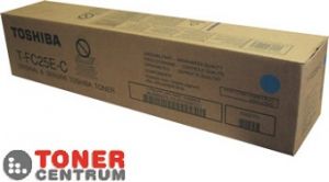 Toshiba originální toner TFC25EC, 6AJ00000072, cyan, 26800str.