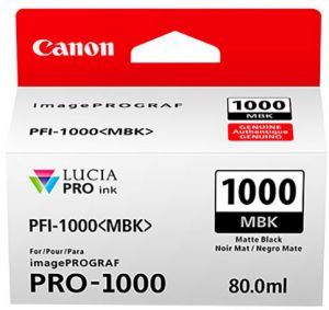 CANON cartridge PFI-1000 MBK Matte Black Ink Tank