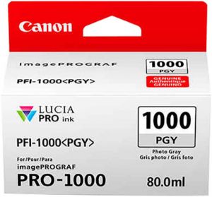 CANON orig. cartridge PFI-1000 PGY Photo Grey Ink Tank