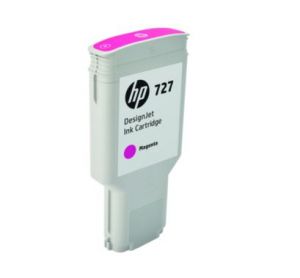 HP originální ink F9J77A, HP 727, magenta, 300ml, HP DesignJet T1530, T2530, T930