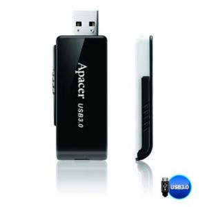 APACER USB Flash Drive, 3.0, 16GB, AH350 16GB Flash Drive, černý