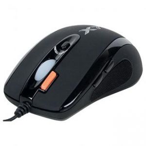 A4TECH Myš X-710BH, optická, 7tl., 1 kolečko, drátová (USB), černá, 2000DPI, herní