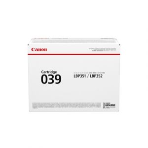 CANON originální toner CRG 039, black, 11000str., 0287C001, CANON imageCLASS LBP351dn,352d