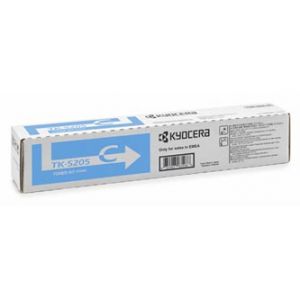 KYOCERA originální toner TK-5205C, cyan, 12000str., 1T02R5CNL0, KYOCERA TASKalfa 356ci