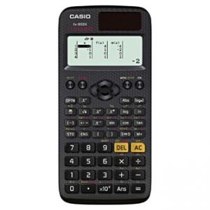 Kalkulačka CASIO FX 85 EX, černá, školní, desetimístná