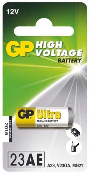 Baterie alkalická, GP 23AF, 12V, GP, blistr, 1-pack