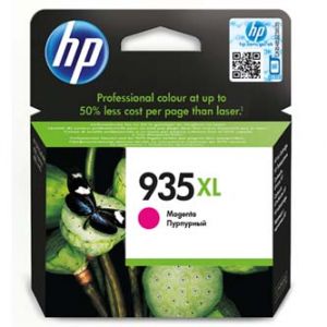 HP originální ink C2P25AE#301, No.935XL, magenta, 825str., 9,5ml, HP Officejet 6812,6815,O