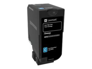 LEXMARK - Vysoká výtěžnost - azurová - originál - kazeta s barvivem LCCP, LRP - pro Lexmar