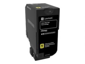 LEXMARK - Vysoká výtěžnost - žlutá - originál - kazeta s barvivem LCCP - pro LEXMARK CX725