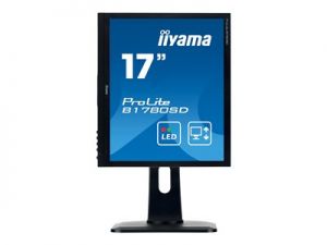 IIYAMA ProLite B1780SD-1 - LED monitor - 17" - 1280 x 1024 - TN - 250 cd/m2 - 1000:1 - 5 m