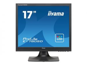 IIYAMA ProLite E1780SD-B1 - LED monitor - 17" - 1280 x 1024 - TN - 250 cd/m2 - 1000:1 - 5