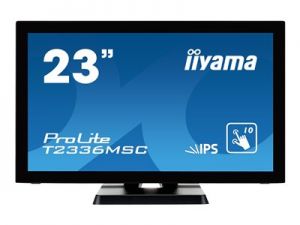 IIYAMA ProLite T2336MSC-B2 - LED monitor - 23" (23" zobrazitelný) - dotykový displej - 192
