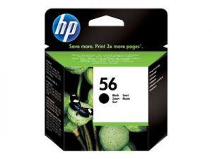 HP 56 - 19 ml - černá - originál - inkoustová cartridge - pro Deskjet 51XX; Officejet 42XX