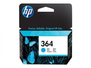 HP 364 - 3 ml - azurová - originál - inkoustová cartridge - pro Deskjet 35XX; Photosmart 5