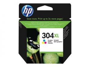 HP originální ink N9K07AE, HP 304XL, Tri-color, blistr, 300str., 7ml, HP DeskJet 2620,263