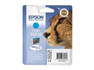 EPSON T0712 Cheetah 5.5ml CY SEC, T0712 Cheetah 5.5ml CY SEC