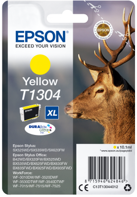 EPSON T1304 Stag XL 10.1ml YL, T1304 Stag XL 10.1ml YL
