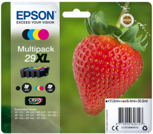 EPSON 29XL Strawberry CMYK, 29XL Strawberry CMYK