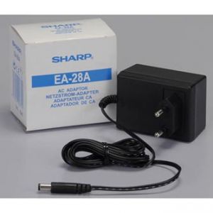 Síťový adaptér, EA28A, 220V (el.síť), napájení kalkulaček, SHARP