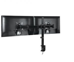ARCTIC Z2 Basic stolní držák pro 2 monitory, 13"-27" LCD, VESA, 2x 8 kg, černý