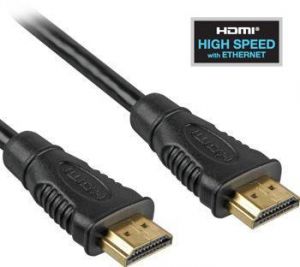 PREMIUMCORD Kabel HDMI-HDMI 10m, 1.4, M/M, stí, zl. kontakty