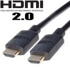 HDMI 2.0 High Speed + Ethernet kabel, 5 metrů