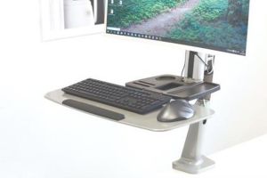 Digitus Ergonomická pracovní stanice sezení / stání pro stůl, monitor 43-81cm (17-32 "), m