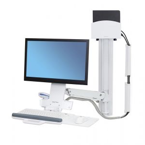 ERGOTRON StyleViewR Sit-Stand Combo System, držák LCD, klávesnice+ myš,scanner,malé PC, bí